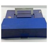 Metal Lock Box with Handle and Plastic Storage Case