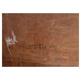 Mid Century Modern Nightstands Pair Walnut 3 Drawer End Tables Vintage Style