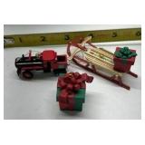 Mixed Christmas Holiday Decor Lot Spongebob Lights Santa Lanterns Train Tin Vintage Assortment