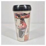 Tony Stewart #20 NASCAR Glass Tumbler Travel Mug Tin Collectible Set Home Depot