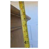 Vintage Wood Hutch Cabinet Desk Drop Front Secretary Drawer Storage