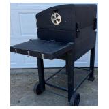 Weber Charcoal Grill Smoker Combo Outdoor Cooking Cart Adjustable Vents