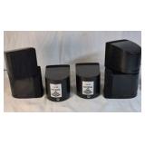 Sanyo Surround Sound Speaker System Subwoofer Center & Satellite Speakers