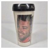 Tony Stewart #20 NASCAR Glass Tumbler Travel Mug Tin Collectible Set Home Depot