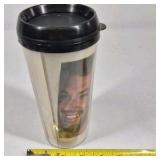 Tony Stewart #20 NASCAR Glass Tumbler Travel Mug Tin Collectible Set Home Depot