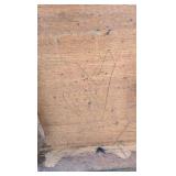 Antique Oak Dining Table Claw Foot Carved Legs Beveled Edge Extension Leaves Early American