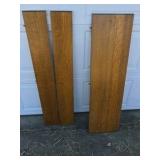 Antique Oak Dining Table Claw Foot Carved Legs Beveled Edge Extension Leaves Early American