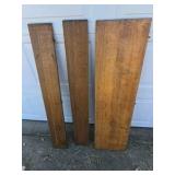 Antique Oak Dining Table Claw Foot Carved Legs Beveled Edge Extension Leaves Early American