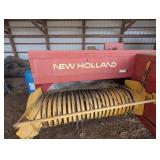 New Holland 570 Header & BR7060 Square Baler With Bale Kicker - Farm Equipment
