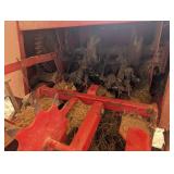 New Holland 570 Header & BR7060 Square Baler With Bale Kicker - Farm Equipment