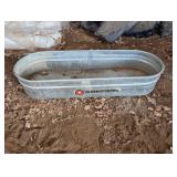 CountryLine Galvanized Oval Stock Tank - 6 ft Long