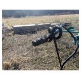 John Deere 702 Wheel Hay Rake - Green Farm Implement Made in Italy
