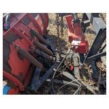 Western Snow Plow Blade - Mounting Frame & Hydraulics Frame attached is built for the tractor in lot #1