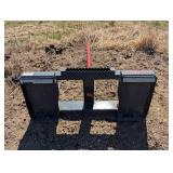 Virning Bale Spear Skid Loader Attachment