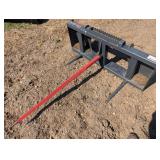 Virning Bale Spear Skid Loader Attachment