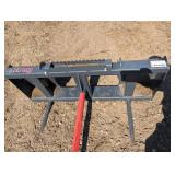 Virning Bale Spear Skid Loader Attachment