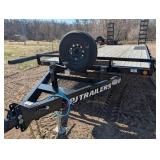 2023 PJ Trailers Deck Over 2-Axle Flatbed Trailer 16ft with 2