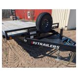 2023 PJ Trailers Deck Over 2-Axle Flatbed Trailer 16ft with 2