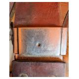Wheatland Western Saddle - Hand-Tooled Leather, Silver Conchos, Fenders