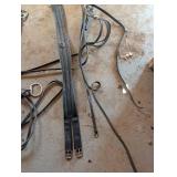 Horse Tack Lot - Bridles, Reins, Halters, Bits, Stirrup Leathers