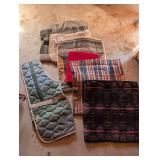 Saddle Pads - Assorted Colors & Patterns (Lot of 7)