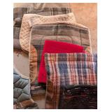 Saddle Pads - Assorted Colors & Patterns (Lot of 7)
