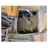 Bostitch Pneumatic Nailer with Long Magazine - Used, Includes Nail Boxes