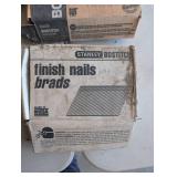 Stanley Bostitch BT1300B 18-Gauge Brad Nailer with 3 Boxes of Finish Nails (Lot of 3)
