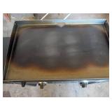 Blackstone 2-Burner Gas Griddle on Stand with Side Shelf
