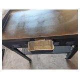 Blackstone 2-Burner Gas Griddle on Stand with Side Shelf