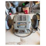 Delta 6-Inch Bench Grinder - 2-Wheel Metalworking Grinder
