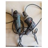 Masterforce Angle Grinder w/ Wire Brush & Heavy-Duty Grinder (Lot of 2)