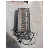 Electric Space Heater with Diamond Mesh Guard