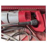 Milwaukee Heavy-Duty Right Angle Drill - Corded in Red Toolbox