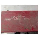Milwaukee Heavy-Duty Right Angle Drill - Corded in Red Toolbox
