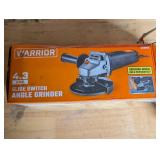 Warrior 4-1/2 Inch Angle Grinder - 4.3A Slide Switch
