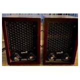 two speakers
