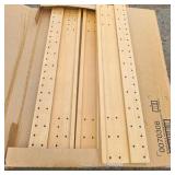 Wooden Flag stands