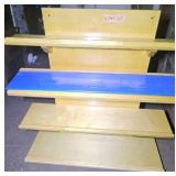 4 tier wooden shelf