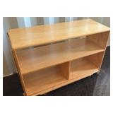wheeled multi fixed shelf