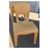 toddler chairs x4