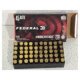 Federal .45 Auto Ammo