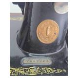 Antique SINGER Sewing Machine w/Dome Top Case
