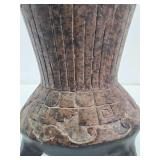 Mid Century Mexican Tri-Legged Pottery Vase