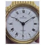 Beautiful Vintage Swiss Made Hamilton 8 Day 7 Jewel Desk Clock