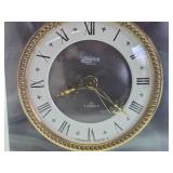 Excellent Vintage French Marble 8 Day 7 Jewel Desk Clock