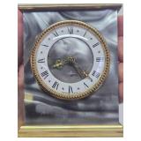 Excellent Vintage French Marble 8 Day 7 Jewel Desk Clock