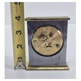 Excellent Vintage French Marble 8 Day 7 Jewel Desk Clock