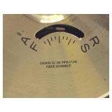 Excellent Vintage French Marble 8 Day 7 Jewel Desk Clock