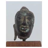 Genuine Small Early Antique Buddha Head
